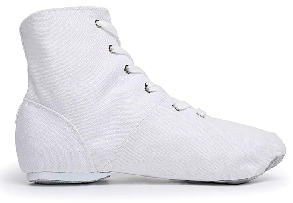 SmithMelody Canvas Jazz Dance Boots - Comfortable Ballet Sneakers for Men & Women - Perfect for Jazz, Ballet, Contemporary Dance & Studio Practice