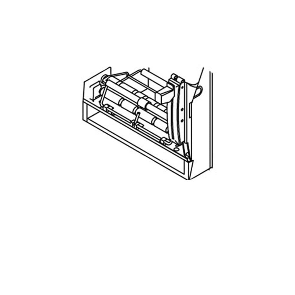 ASI 8370 Manual Lever Operated Paper Towel Dispenser Mechanism - Heavy Duty Commercial Use for Restaurants, Kitchens & Public Restrooms