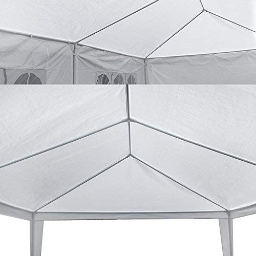 10' x 30' Waterproof Party Tent Gazebo with Removable Sidewalls - Outdoor Canopy for Weddings, Events & Backyard Gatherings | Weather-Resistant Shelter for Parties, Camping & Picnics