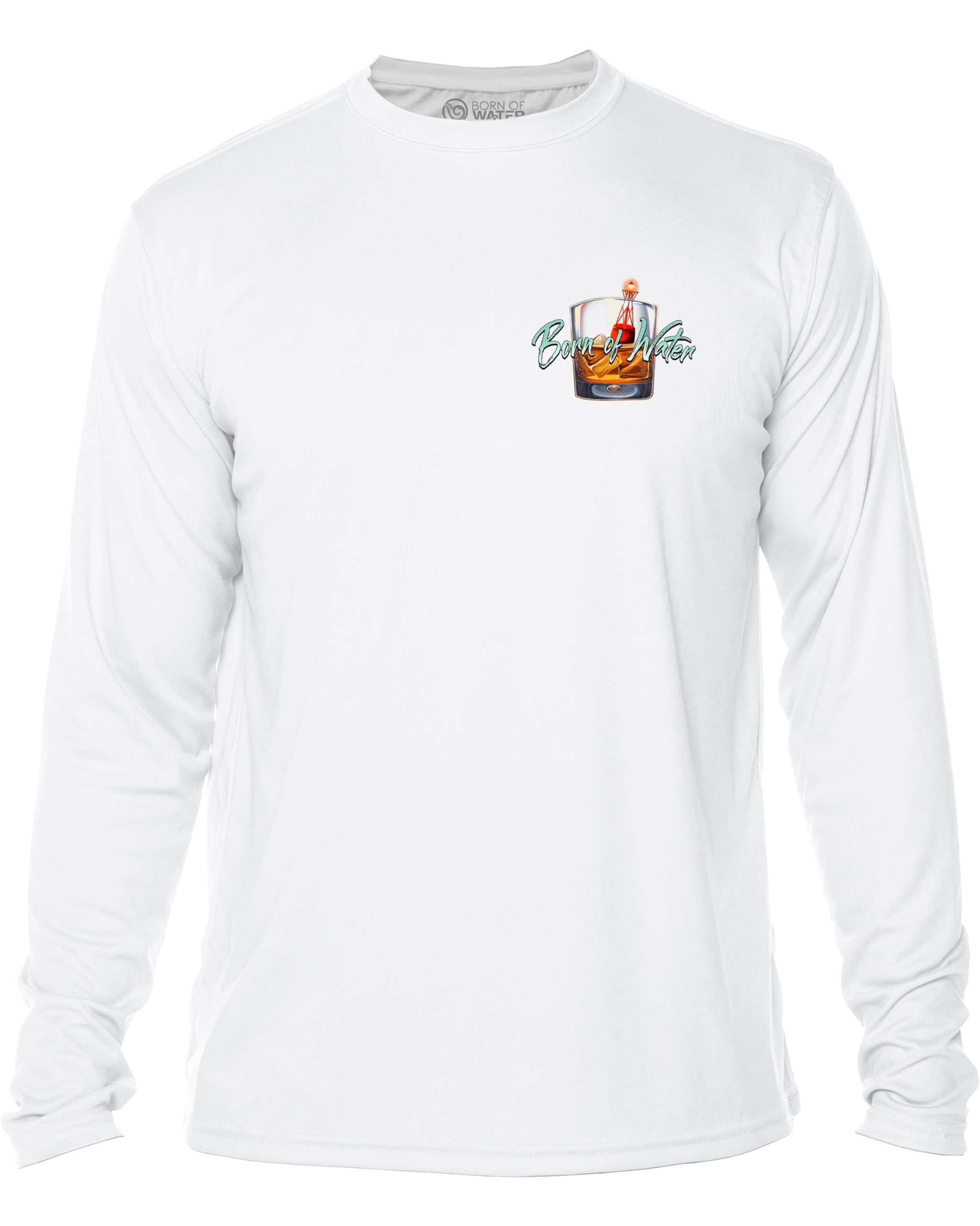 Dive Bar Men's UV Protection Long Sleeve Shirt for Outdoor Activities & Sun Safety