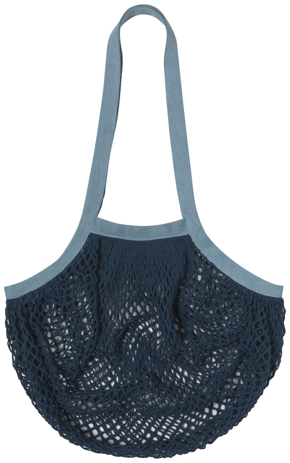 Eco-Friendly Reusable Mesh Shopping Bags - Lightweight Foldable Grocery Tote with Durable Handle for Supermarket, Farmers Market & Beach Use