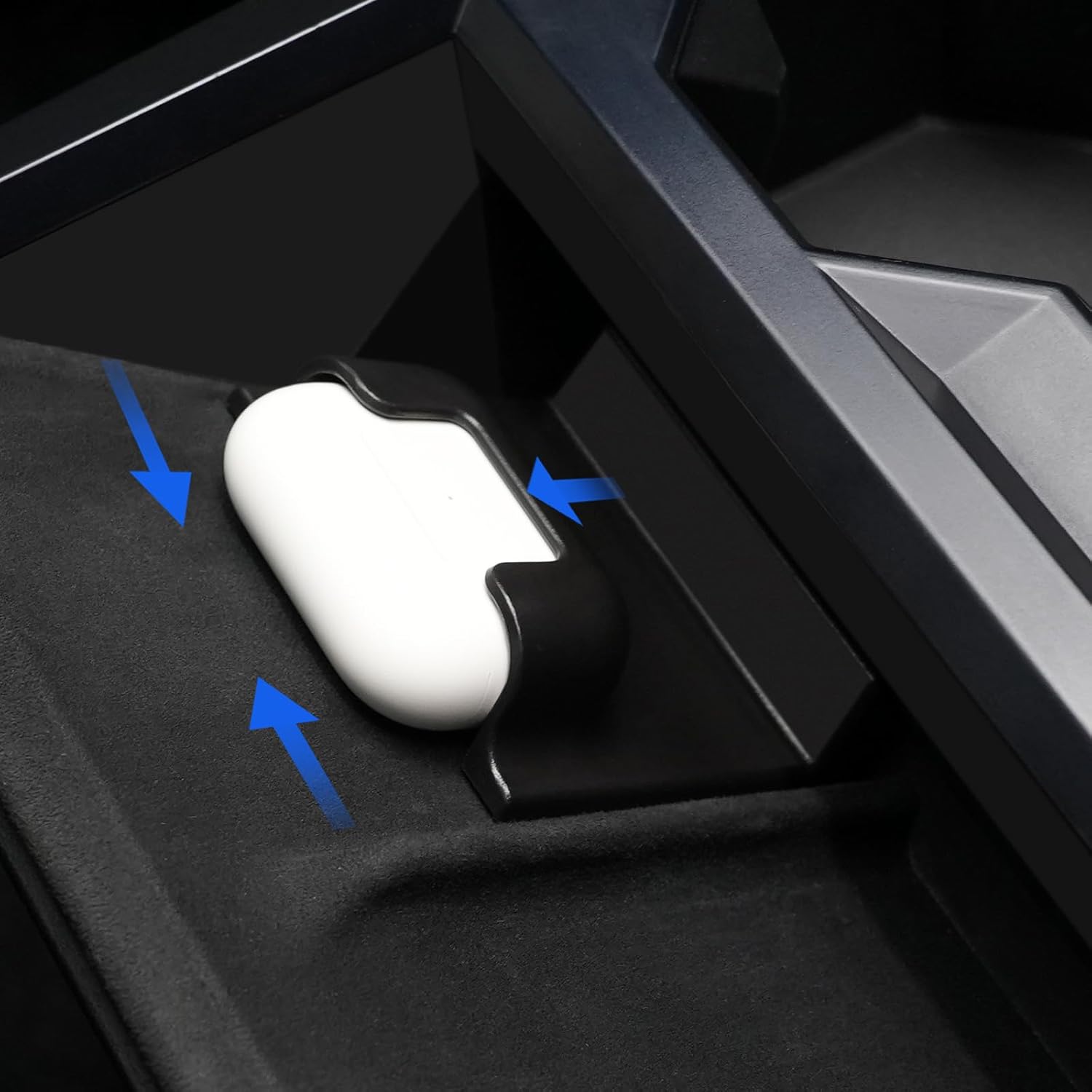 Apple AirPods Pro Wireless Charging Case with Locator - Compatible with Tesla Cybertruck & All Qi-Enabled Devices | Perfect for Car, Home & Travel Use