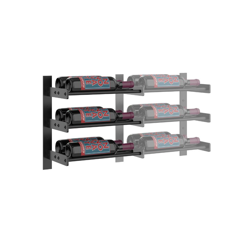 15 Inch Wine Wall Extension - Single Column for Home Bar, Kitchen, or Dining Room Storage | Premium Wine Rack Organizer for Wine Bottles