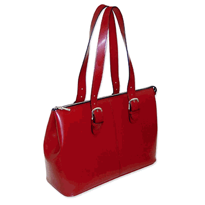 Jack Georges Milano 3902 Genuine Leather Tote Bag & Briefcase for Women & Men - Professional Work Bag, Laptop Bag, Travel Carry-On, Business Office & College Essentials