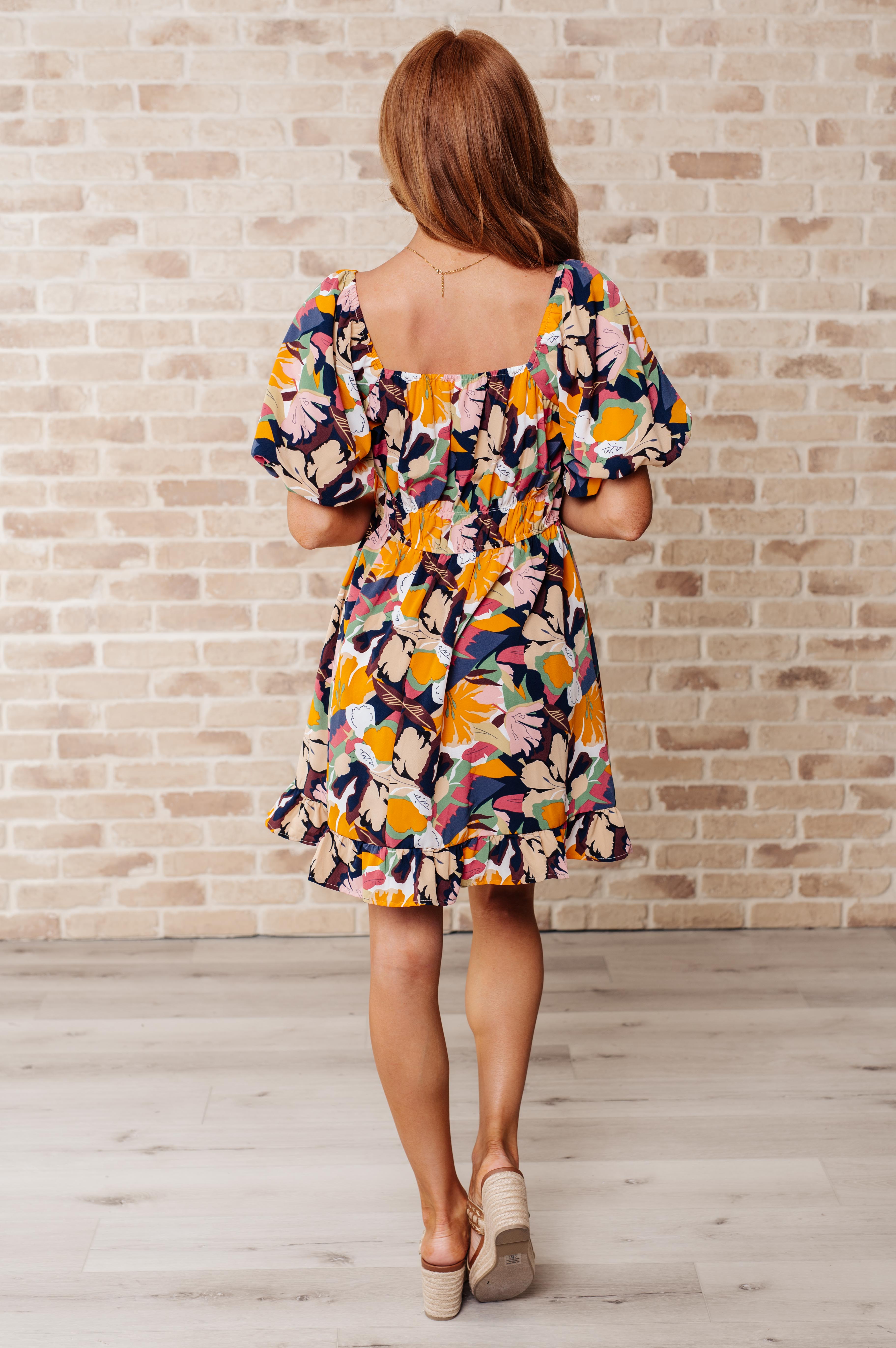 Just Hold On Floral Dress - Women's Summer Boho Maxi Dress with Pockets | Perfect for Beach Vacations, Date Nights & Outdoor Weddings