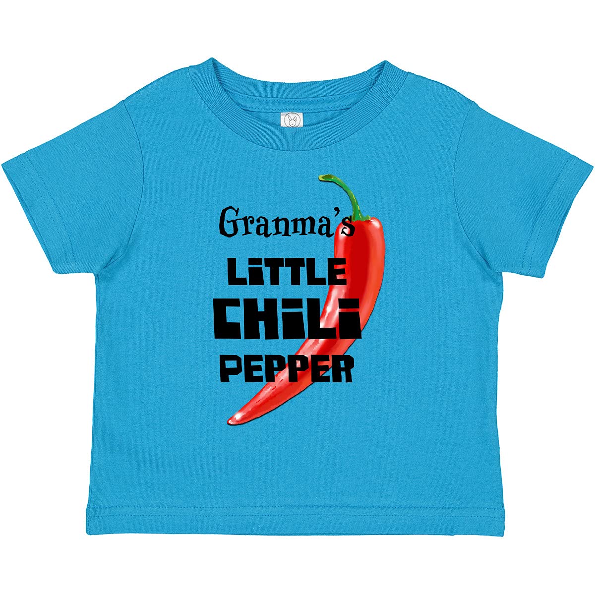 Granma's Little Chili Pepper Toddler T-Shirt - Cute Baby Boy & Girl Cotton Tee - Perfect for Family Photos, Holidays & Playtime