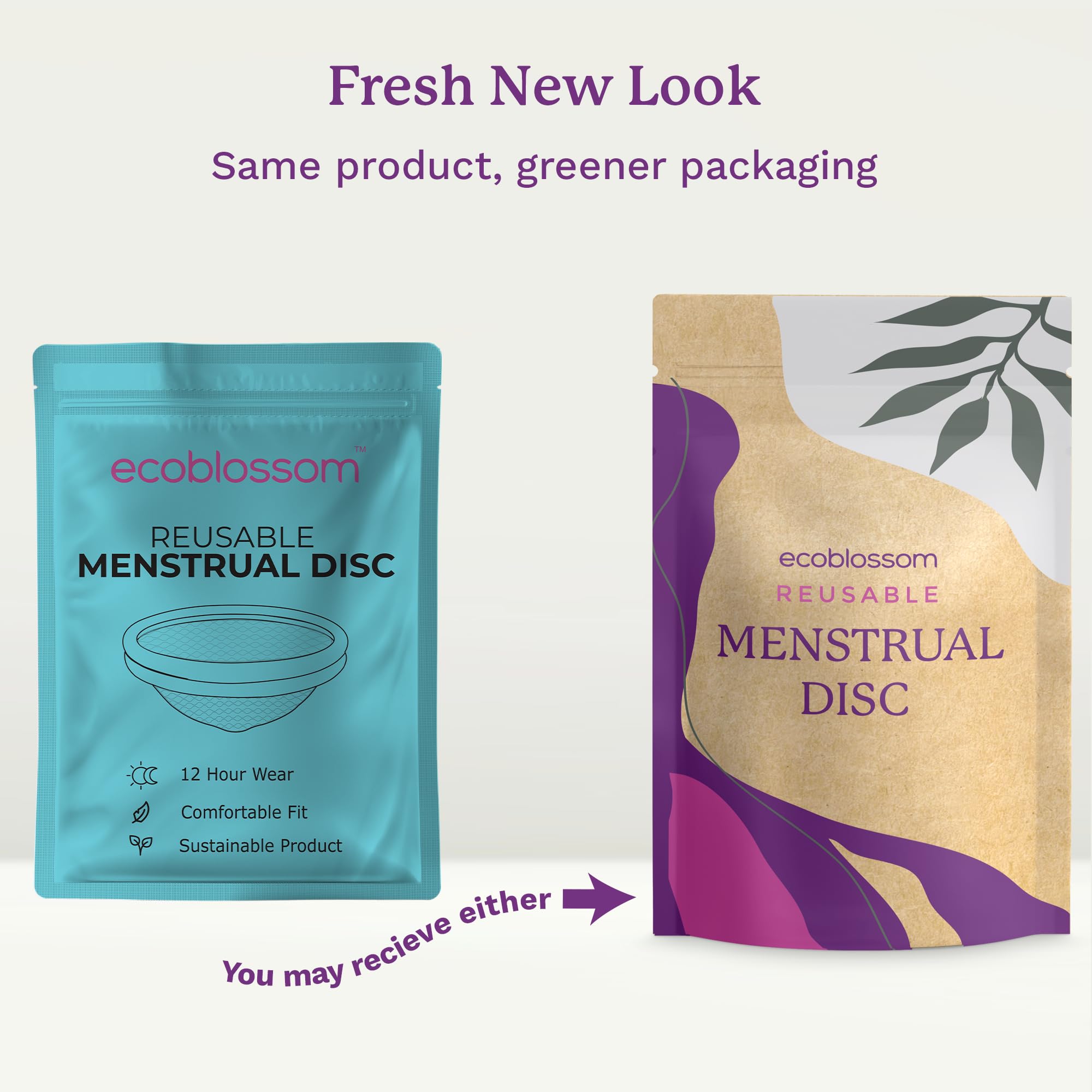 Eco-Friendly Reusable Menstrual Disc for Women - Soft & Comfortable Period Cup, Small Size (Pack of 1) in Cyan Blue | Leak-Proof & Odor-Free Design for Active Lifestyles, Travel & Overnight Protection