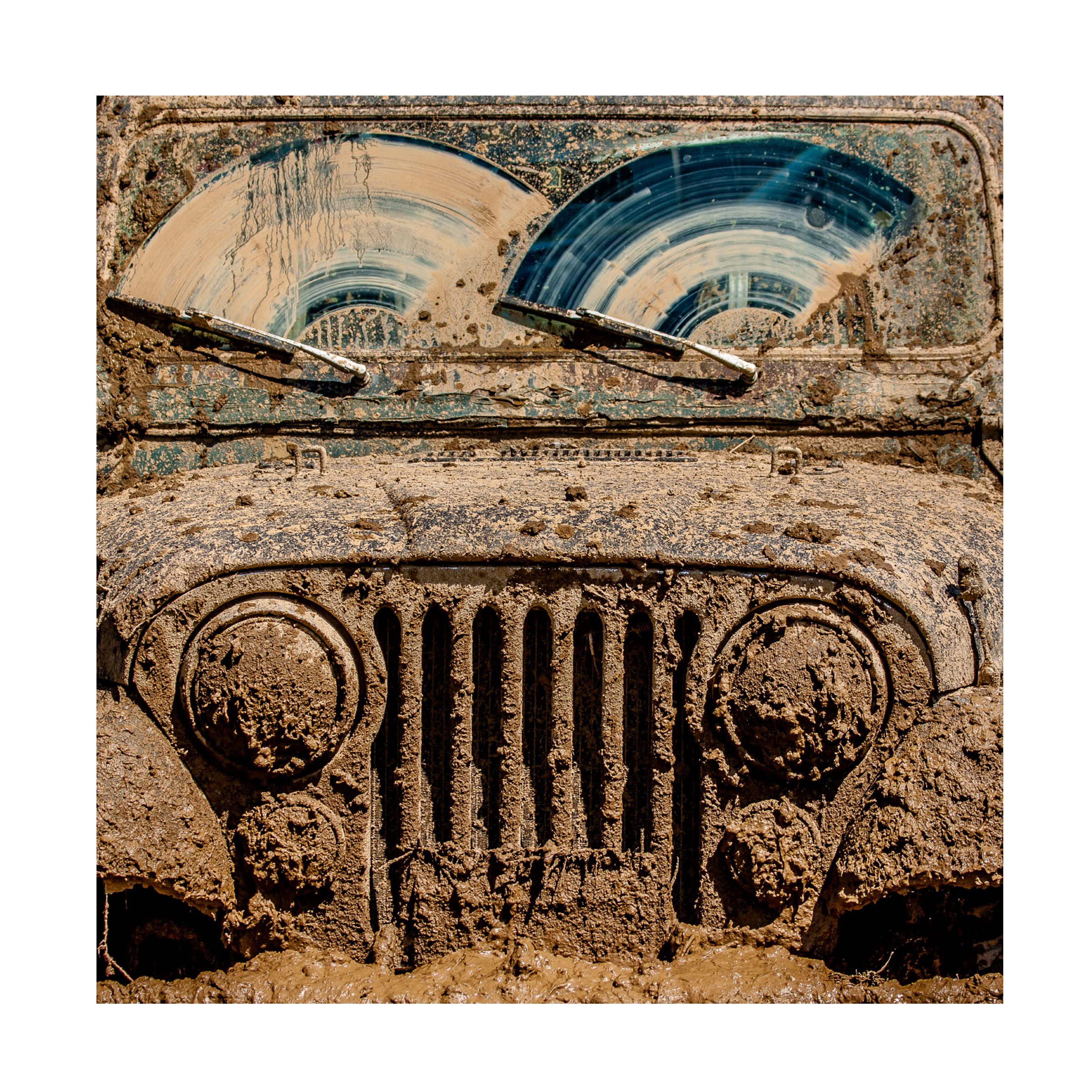 Jay Heiser 'After The Mudbog' Canvas Art Print - Trademark Fine Art Wall Decor for Living Room, Bedroom & Office