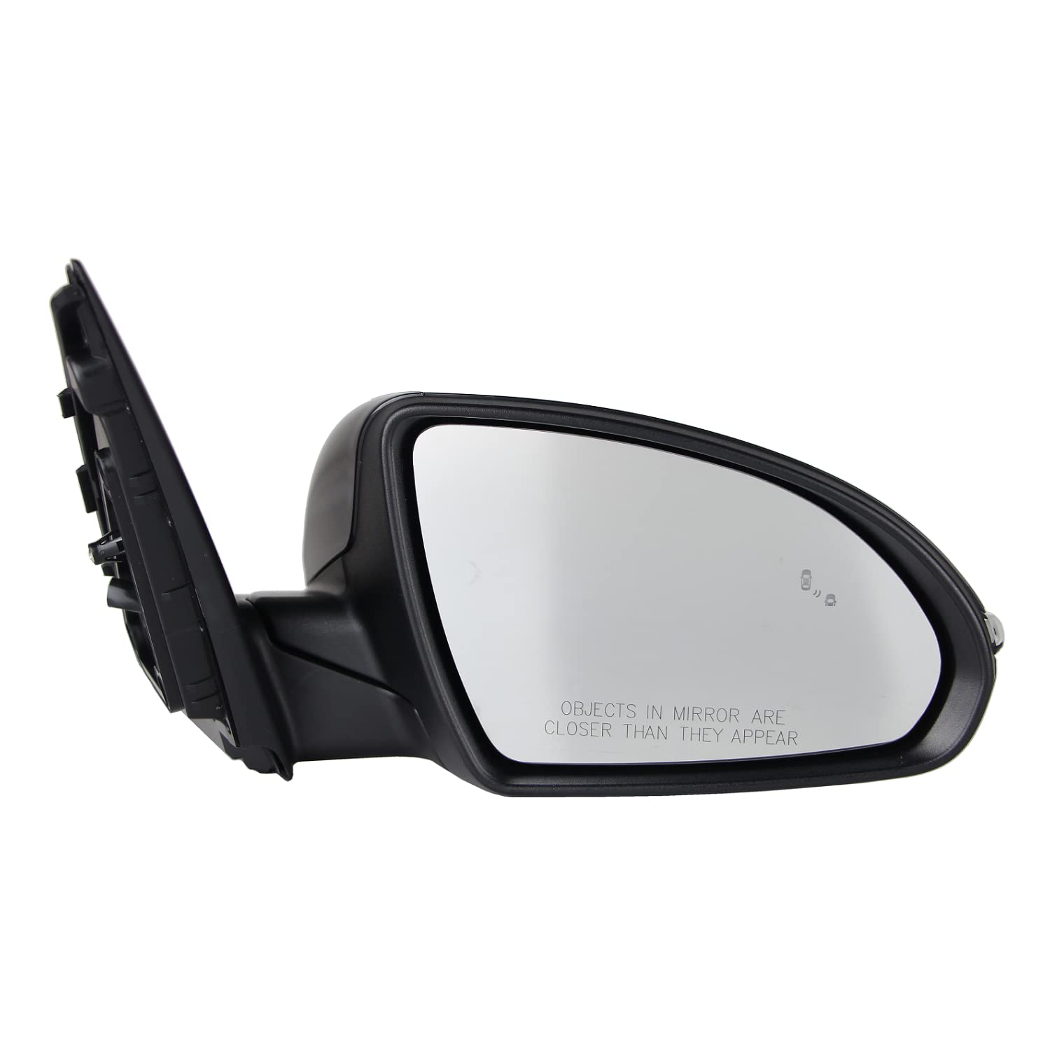 TYC Replacement Side Mirror for Ford F-150 | Durable Auto Mirror with Adjustable Glass | Perfect for Parking, Safety & Off-Road Driving