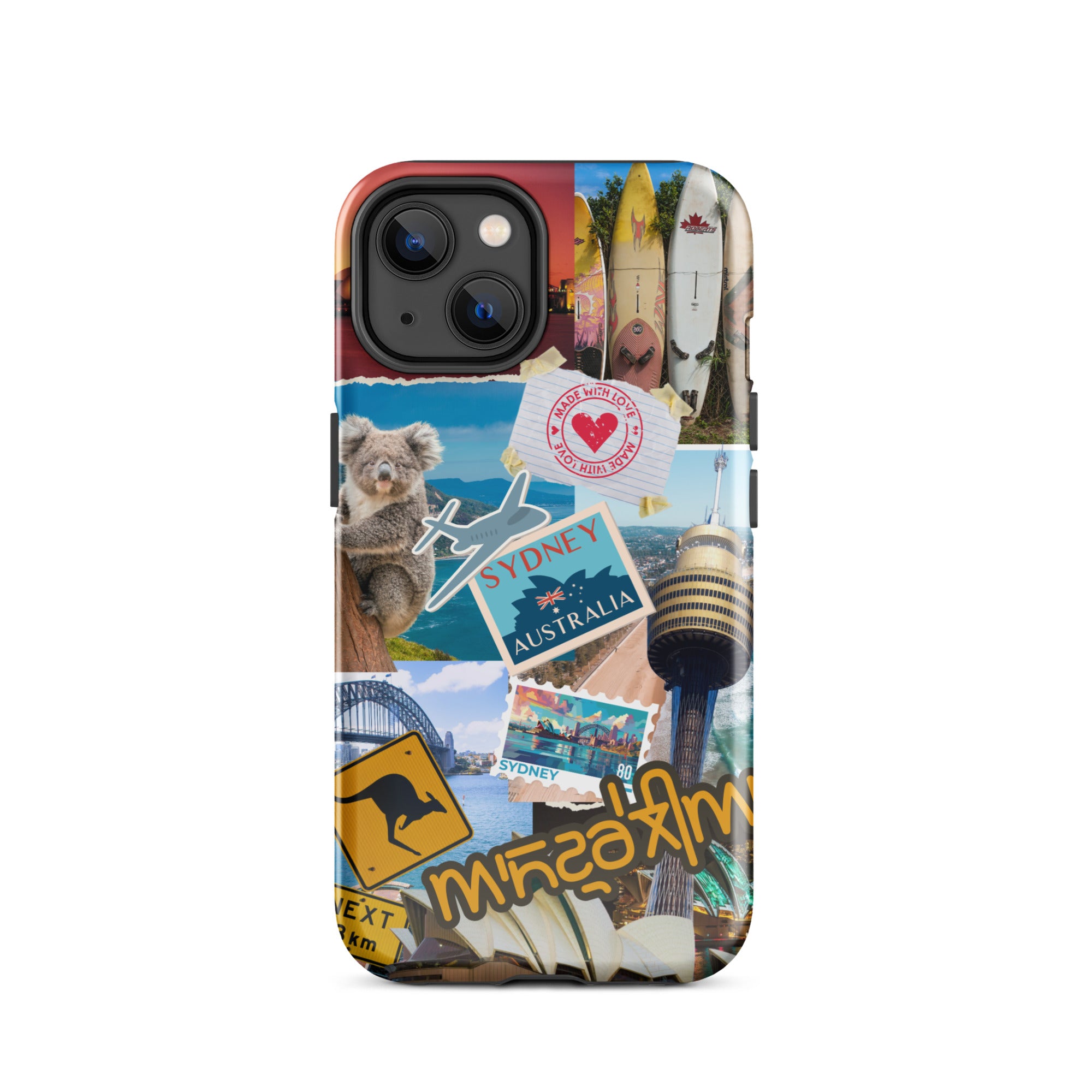 Premium Sydney Collage iPhone Case - Stylish & Durable Phone Cover for iPhone Models - Perfect for Travel, Work & Everyday Protection