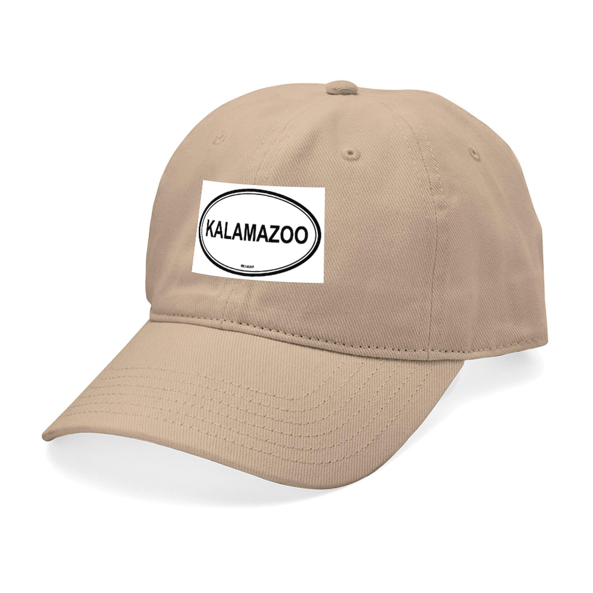 Kalamazoo Michigan Baseball Cap - Adjustable for Outdoor Sports