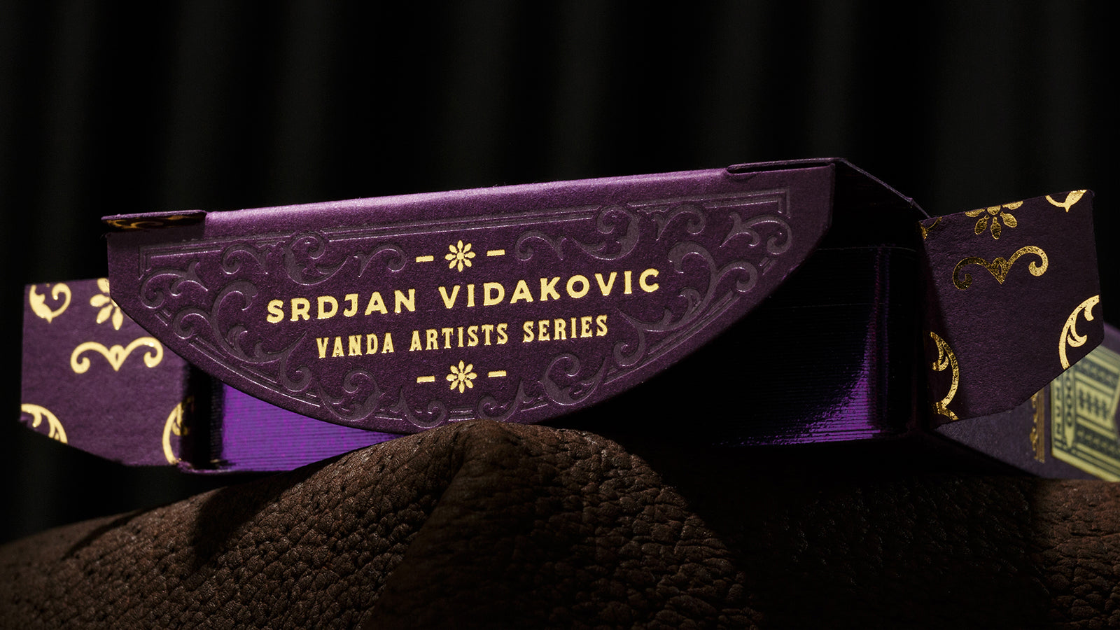 Stories Vol. 5 Purple Gilded Playing Cards - Premium Collectible Deck for Cardistry, Magic Tricks & Poker Games | Elegant Gift for Card Enthusiasts