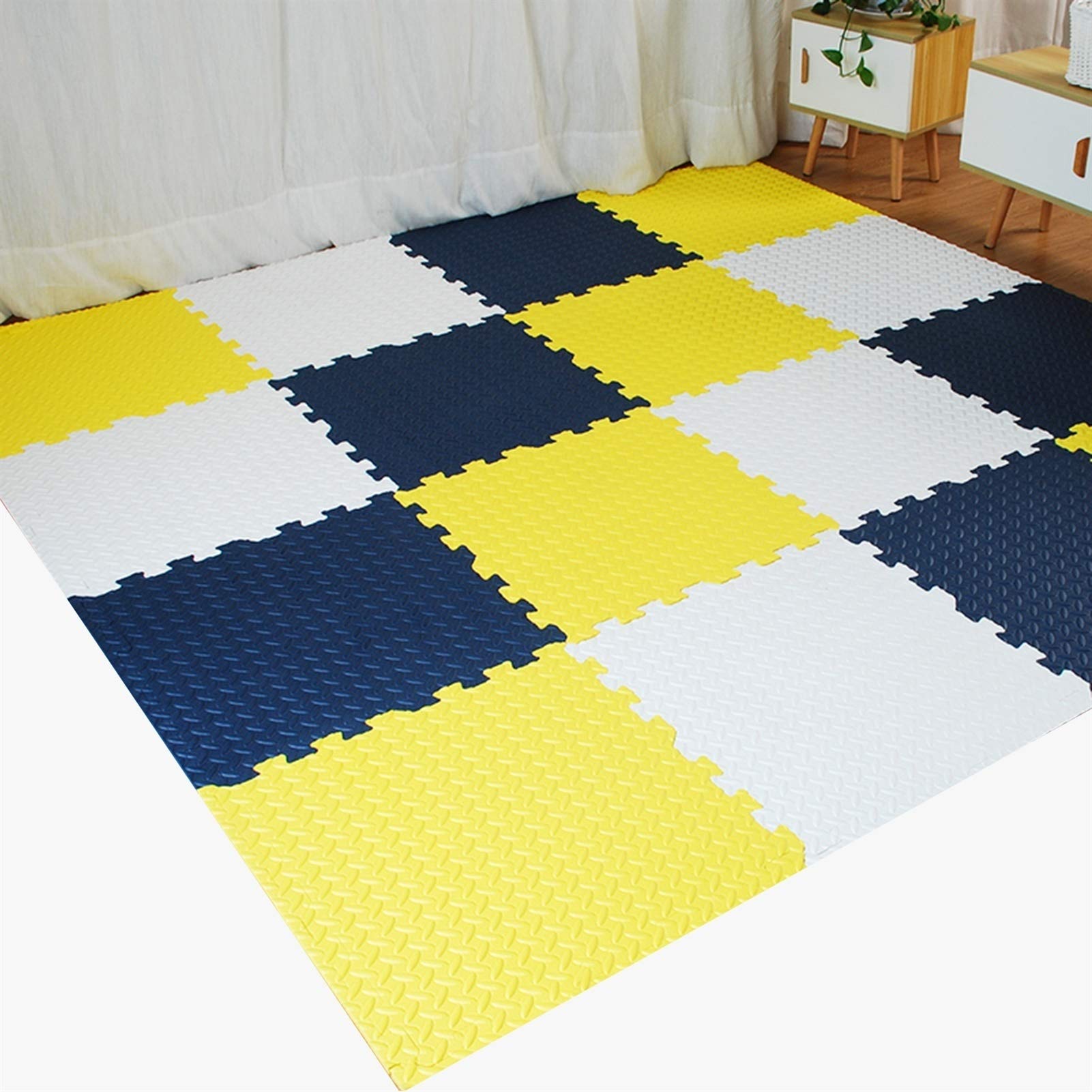 MAHFEI Interlocking Soft Foam Floor Mats - 24