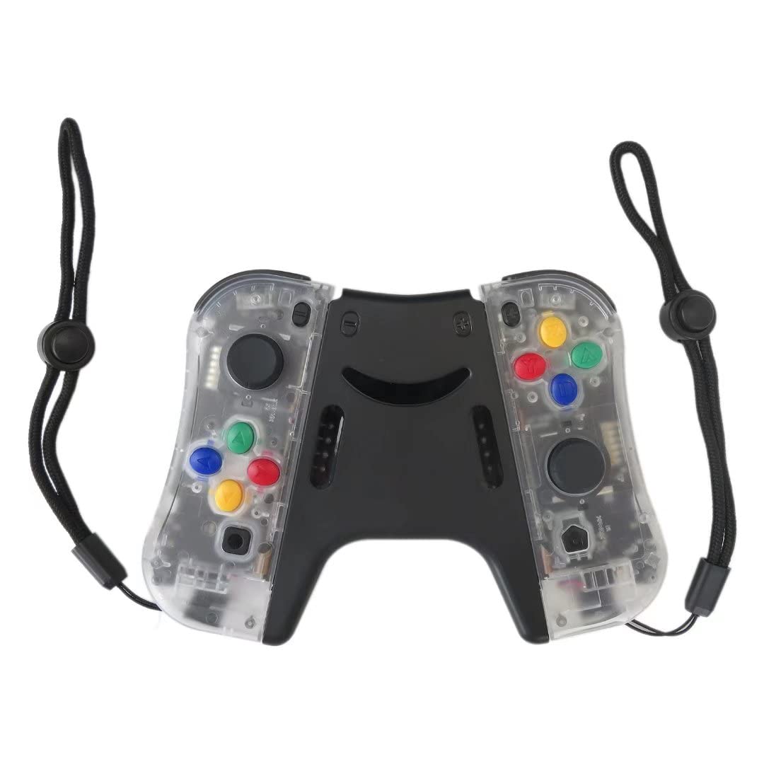 Wireless JoyCon Controller for Nintendo Switch - Left & Right Gamepad with Joystick | Compatible with Mario Kart, Zelda & Multiplayer Gaming