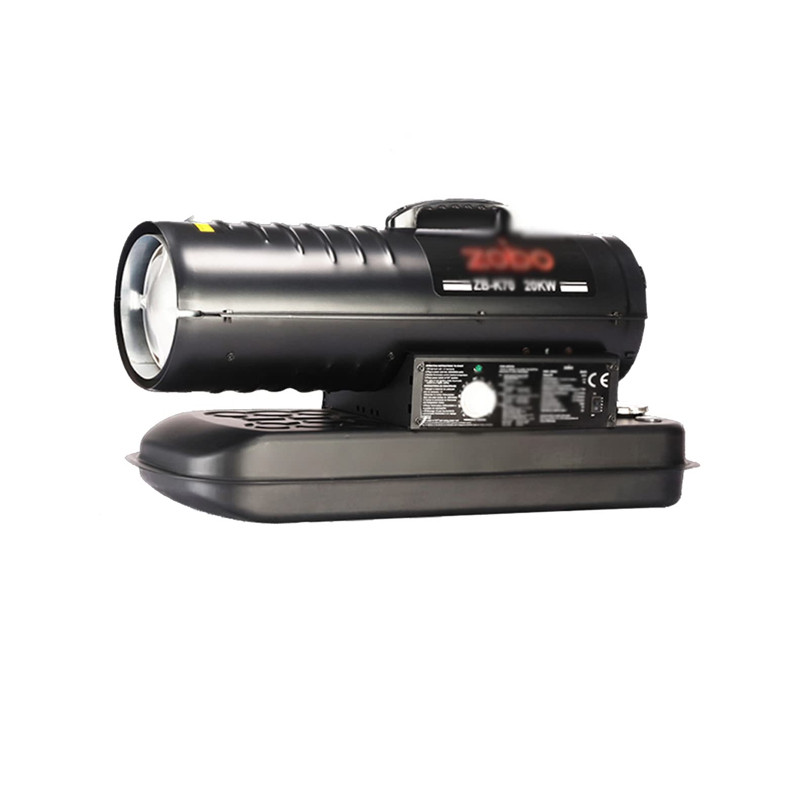 CIKO Industrial Fuel Heater with Wheels - Portable Heating Solution with Auto Temperature Control & Overheat Protection - Ideal for Warehouses, Garages & Construction Sites