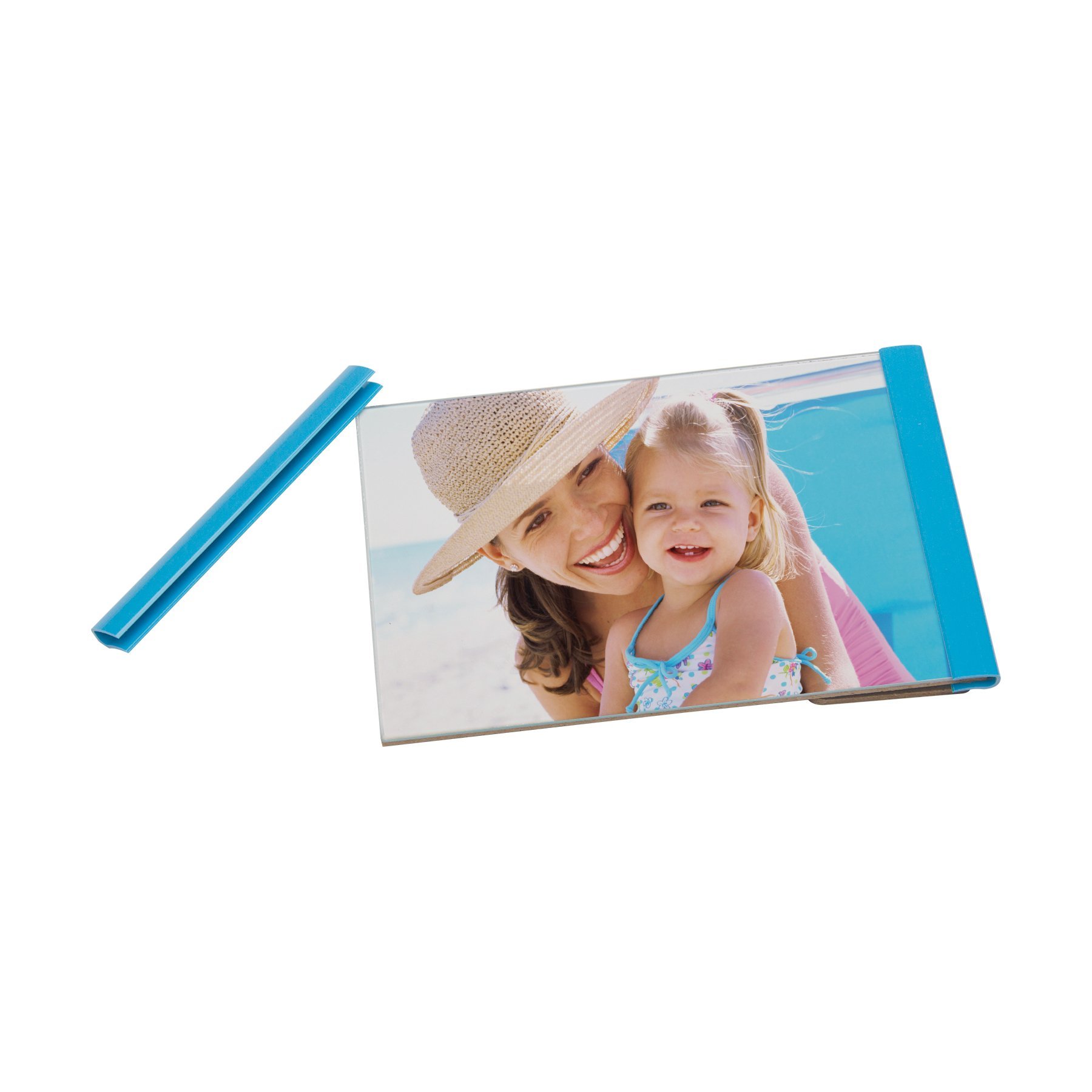 Neil Enterprises 4x6 Inch Blue Clip-In Photo Frames - Bulk Pack of 96 for School, Office & Home Decor - Perfect for Displaying Photos, Artwork & Certificates
