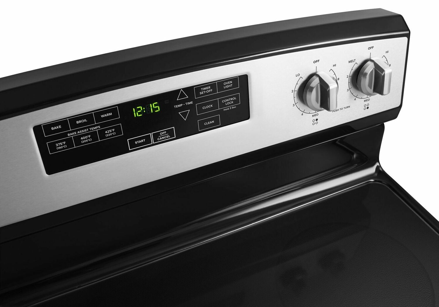 Amana AER6603SFS 30 Inch Electric Range with Self-Cleaning Function - Black Stainless Steel Finish for Modern Kitchens & Home Cooking