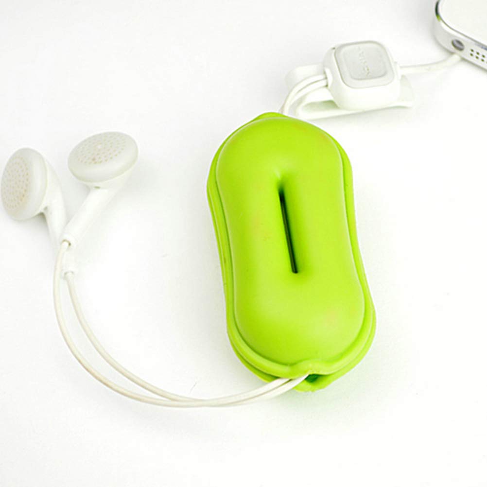 4pcs Earbuds Pouch Bag - Protective Storage Case for AirPods & USB Cables | Cord Organizer & Winder | Perfect for Travel, Gym & Daily Use