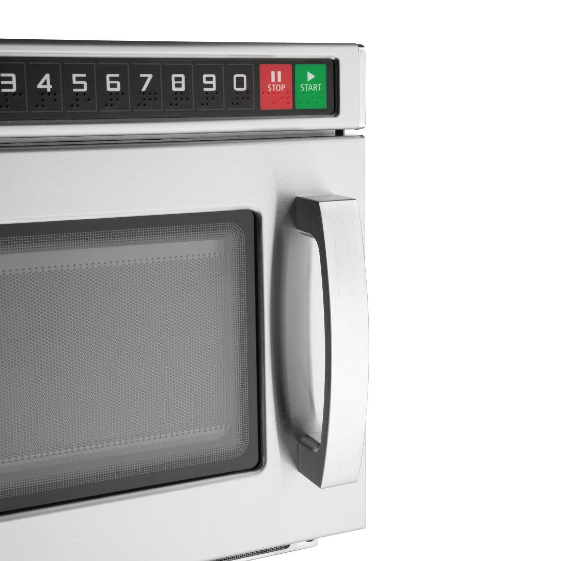 Apuro Heavy Duty Programmable Commercial Microwave Oven - 17L Large Capacity for Restaurants, Kitchens & Food Service Businesses | Fast Heating & Durable Stainless Steel Design