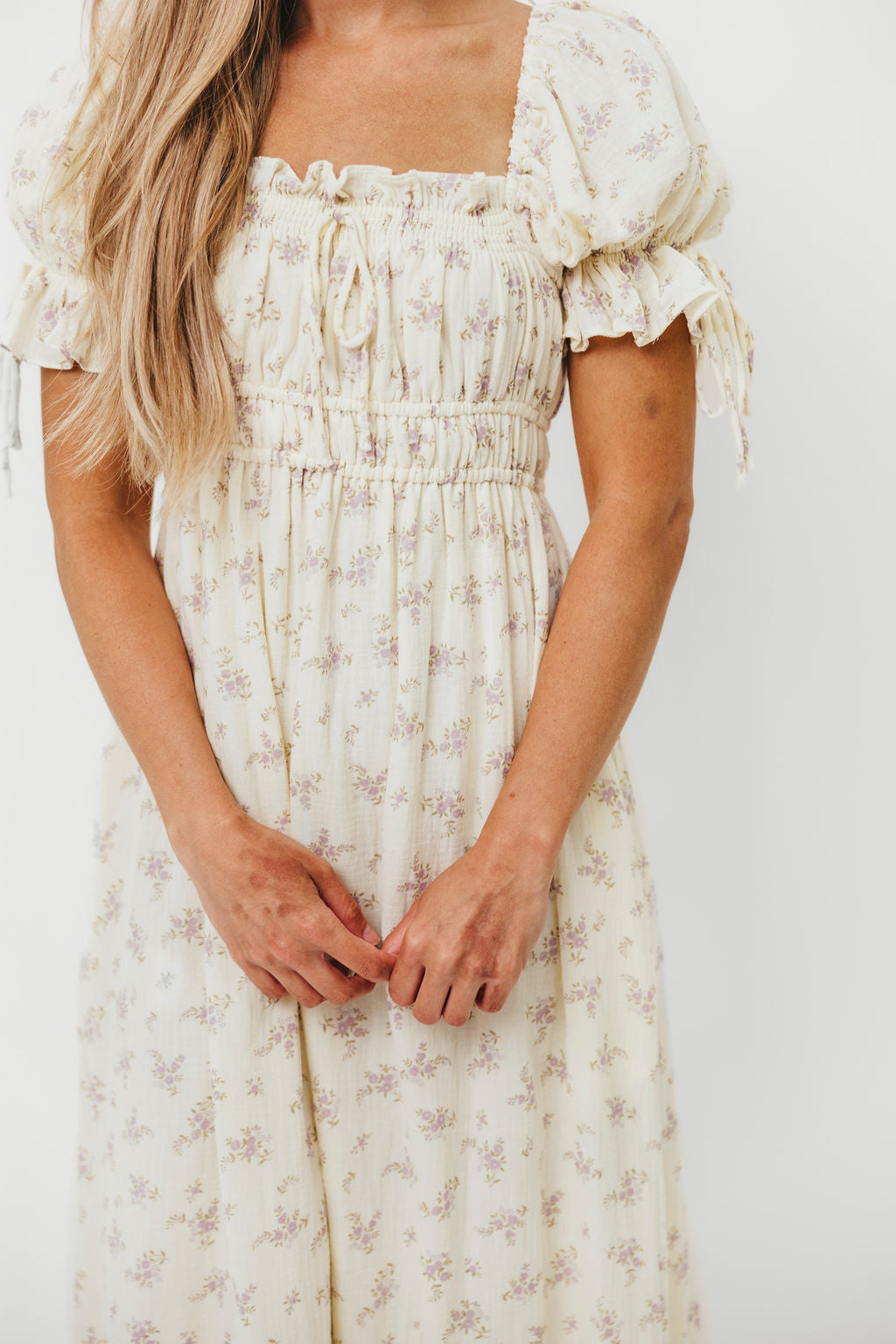 Savanna Steppe 100% Cotton Flowy Lilac Maternity Dress - Bump Friendly & Inclusive Sizing (S-3XL) | Perfect for Pregnancy, Nursing, Baby Showers & Everyday Comfort