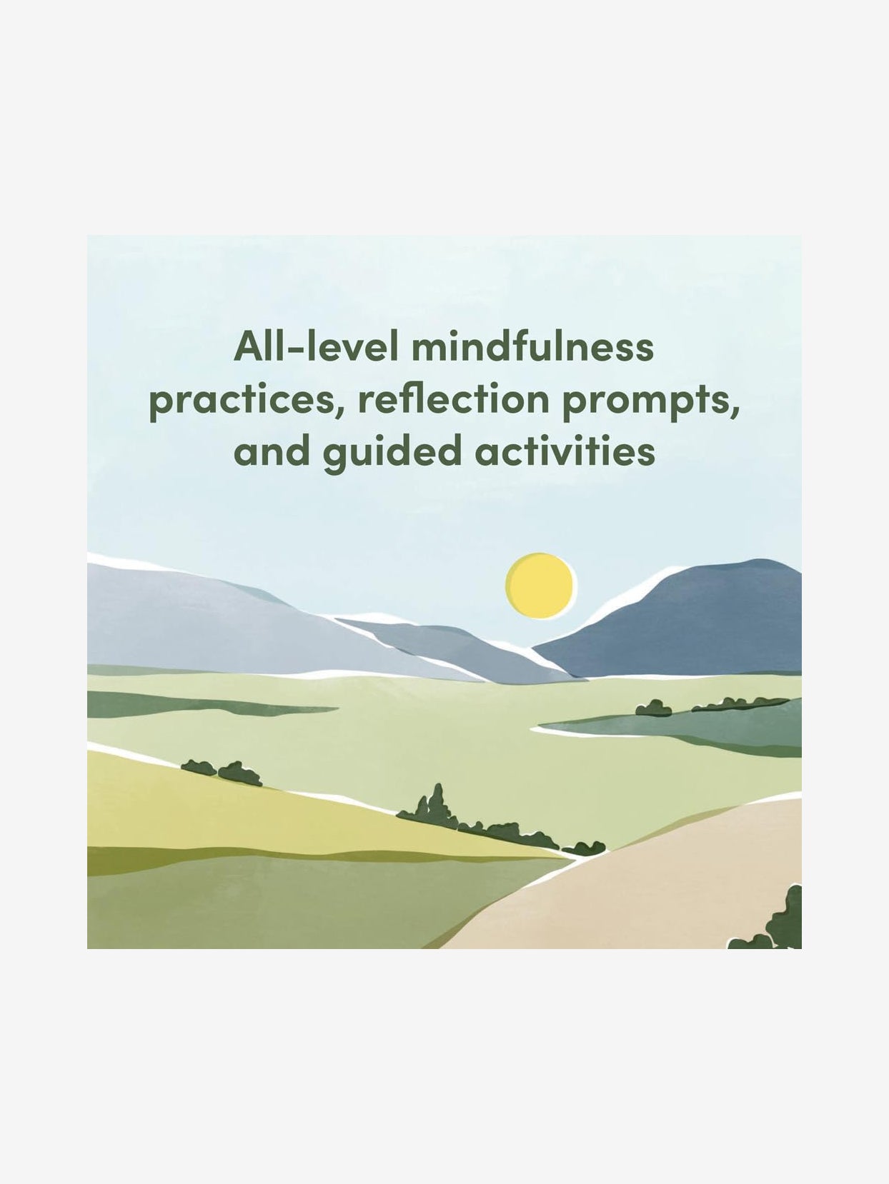 Nature Meditations Journal - Guided Mindfulness & Reflection Notebook for Stress Relief, Gratitude & Self-Discovery | Perfect for Daily Journaling, Therapy Sessions & Outdoor Retreats