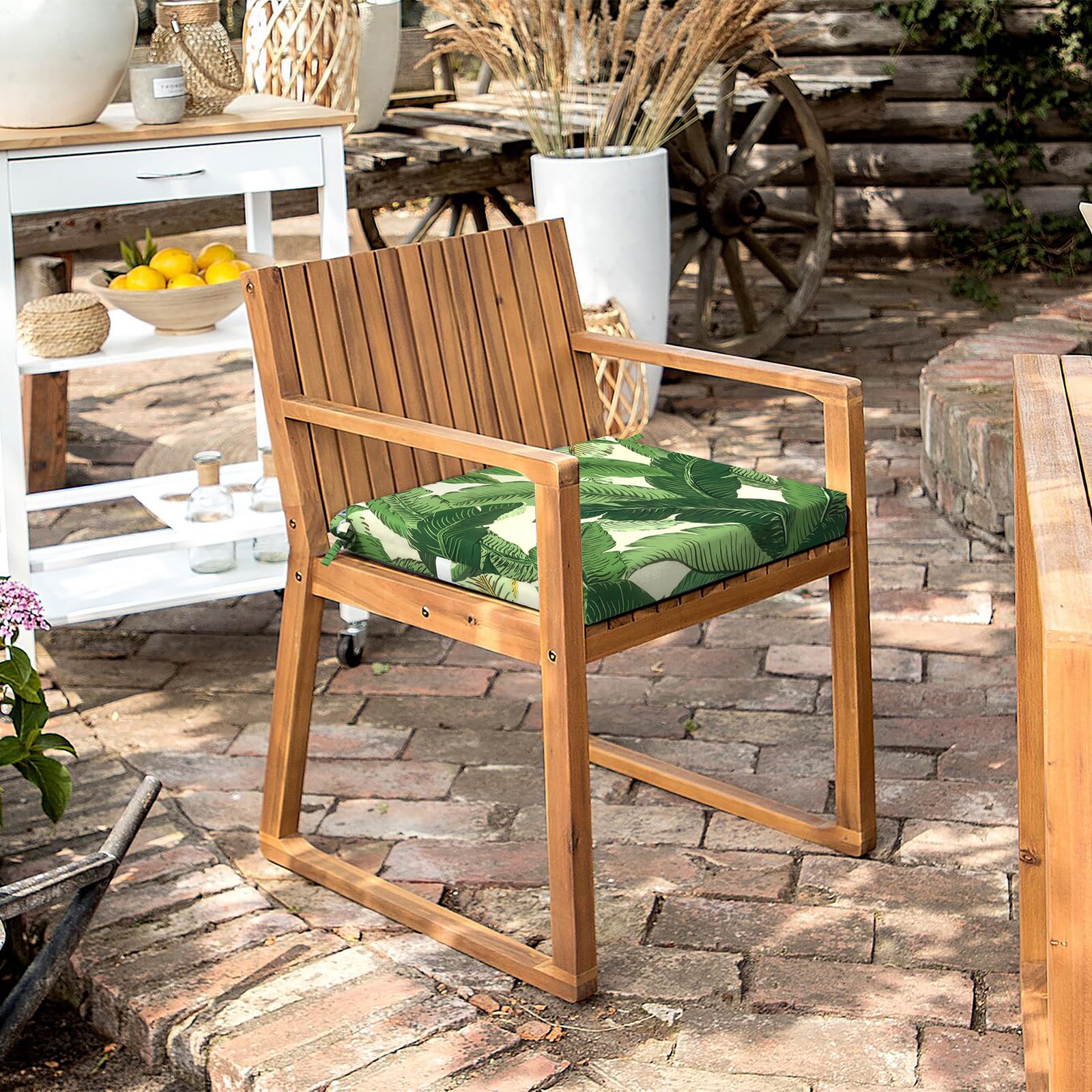 LTXIII Fade-Resistant Outdoor Chair Cushions Set of 4 - 18.5