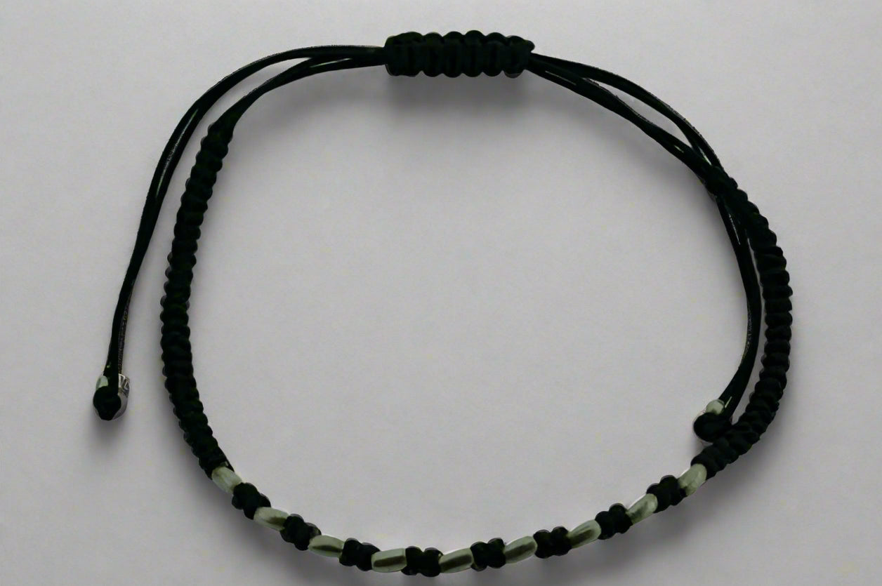 9 Bead Black Bracelet for Women - Stylish & Elegant Beaded Jewelry for Everyday Wear, Gifts, and Special Occasions