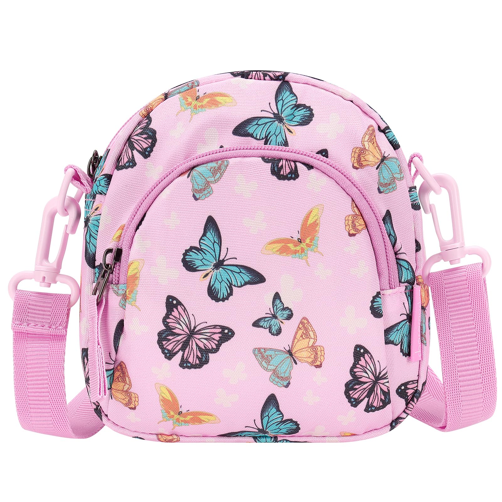 Choco Mocha Girls Crossbody Purse for Kids 2-8 Years Old | Adjustable Strap Toddler Shoulder Bag | Birthday Gift for Little Girls | Perfect for School, Playdates & Special Occasions