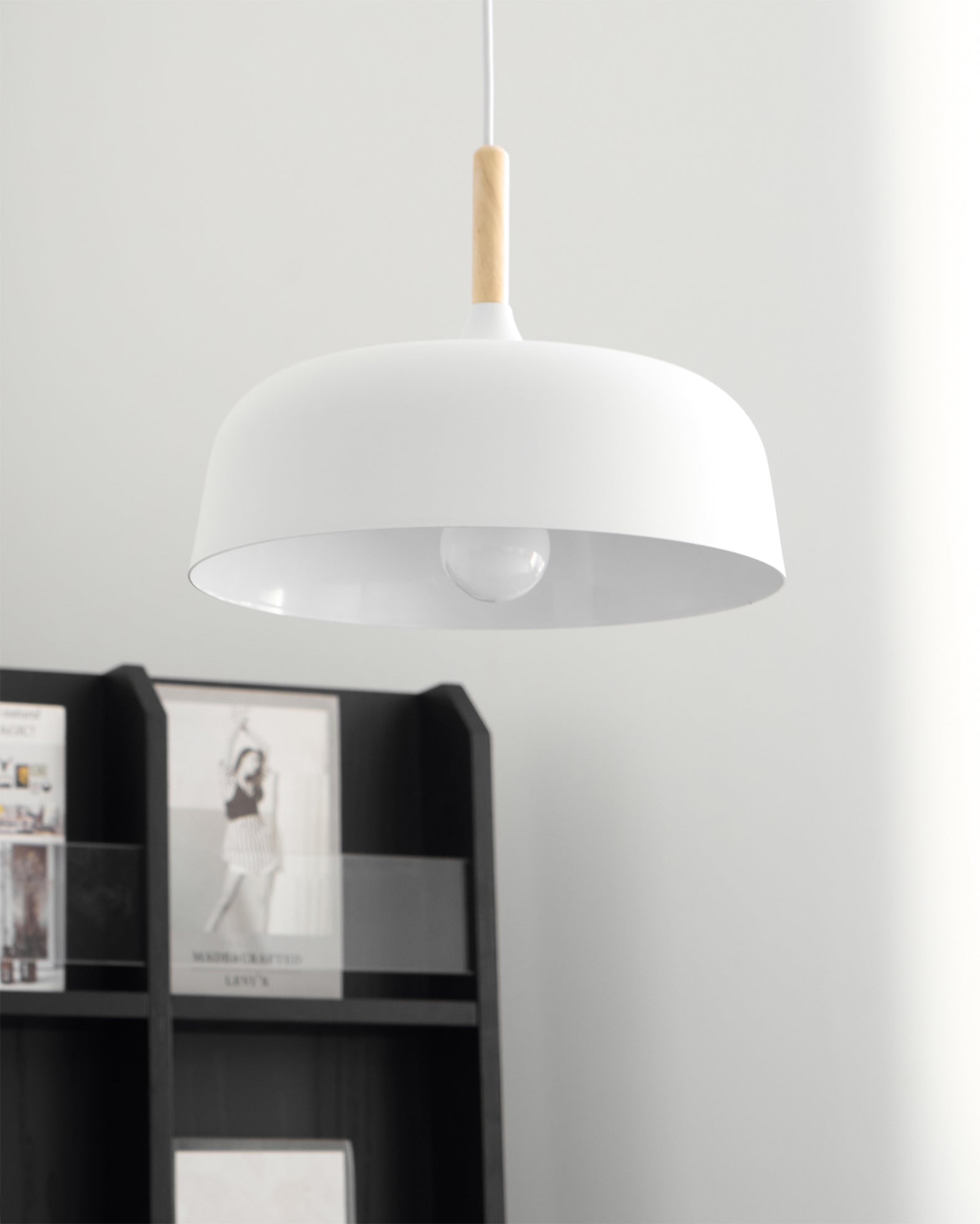 Stylish Acorn Pendant Light Fixture - Modern Hanging Ceiling Lamp for Kitchen Island, Dining Room & Bedroom Decor