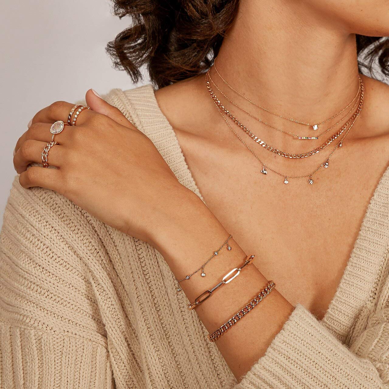 14K Gold Diamond Pendant Necklace for Women - Elegant Jewelry Gift for Birthday, Anniversary & Valentine's Day | Perfect for Layering & Everyday Wear