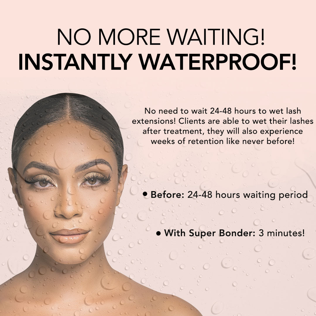 Lash Super Bonder - Professional Eyelash Glue for Long-Lasting Hold | Perfect for False Lashes, Extensions & DIY Lash Applications