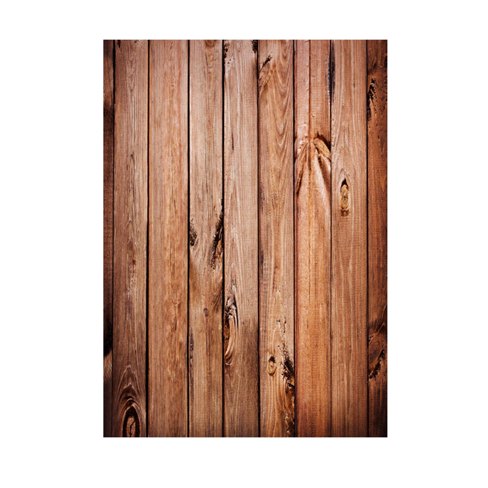 Camnoon 5x7ft Wooden Photography Backdrop - Premium Vinyl Wood Background for Child Birthday Party, Wedding Studio & Photobooth Decor - Perfect for Newborn Photos, Family Portraits & Social Media Content Creation