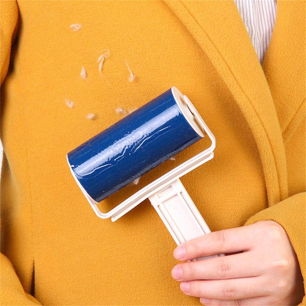 Pet Hair Remover Brush - Washable Reusable Lint Roller for Clothes, Furniture & Car - Sticky Picker for Pet Hair, Fluff & Dust - 20 Pack Household Cleaning Kit (Great for Daily Use, Travel & Pet Grooming)