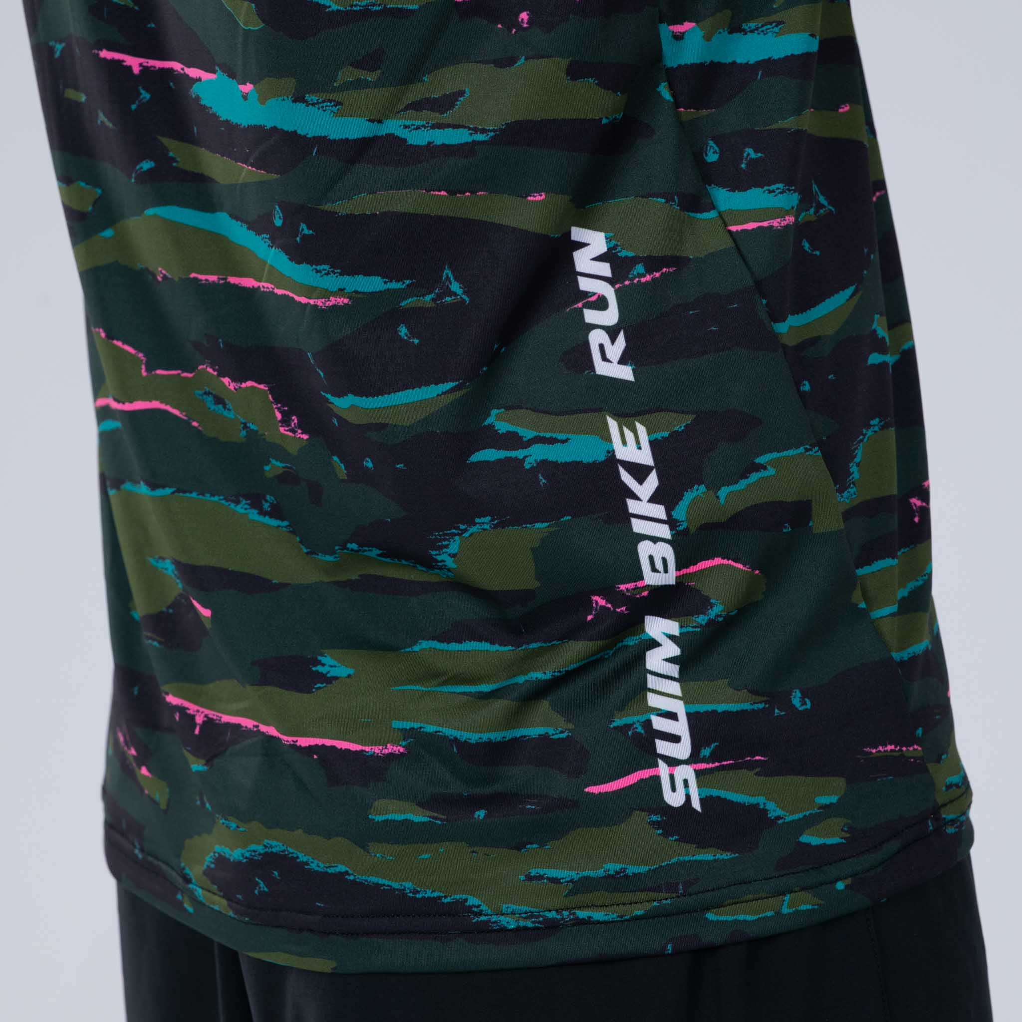 Men's Limited Edition Running Singlet - California Camo Print | Lightweight Performance Top for Jogging & Gym Workouts