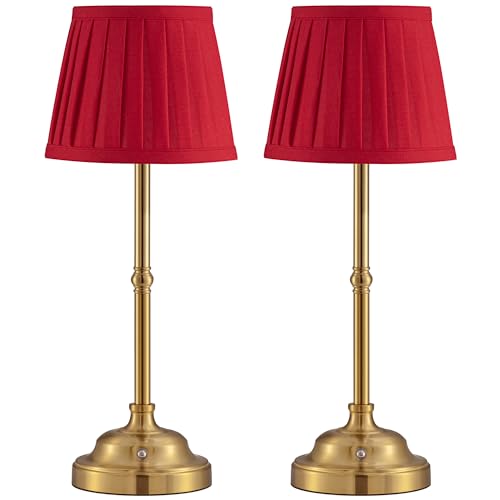 Bronze + Red Lampshde (2 Pack)