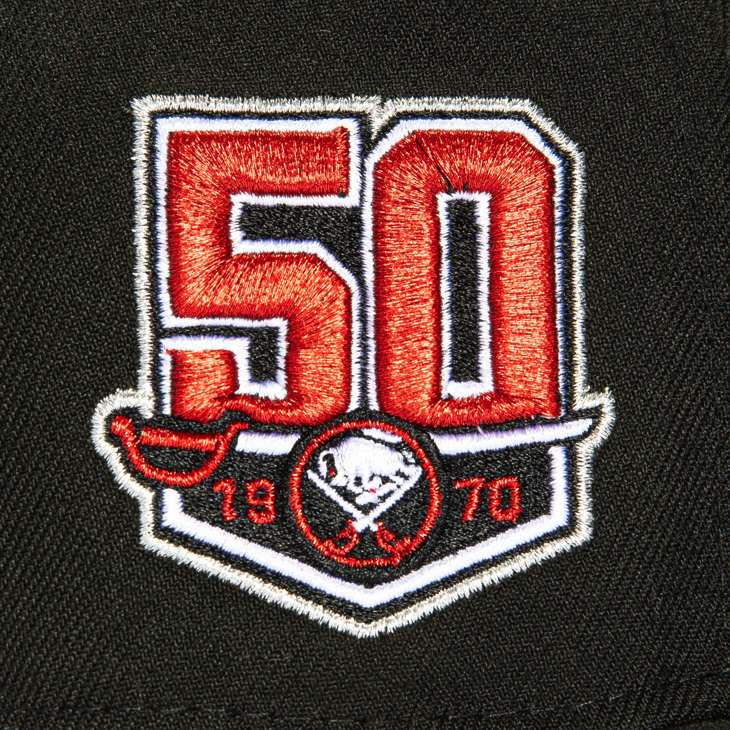 New Era 59Fifty Buffalo Sabres 50th Anniversary Patch Snapback Hat - Black | Official NHL Licensed Cap for Men & Women | Perfect for Hockey Games, Sports Events & Casual Wear