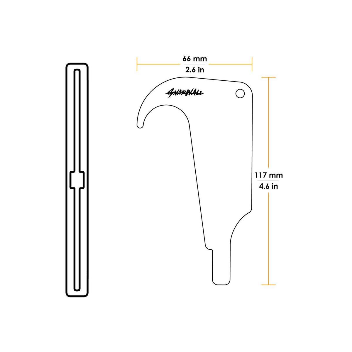 Shepps/Gnarwall Surfboard Wall Mount Hooks - Single Fin Surfboard Rack for Secure Storage - Perfect for Garage, Bedroom, or Beach House Organization
