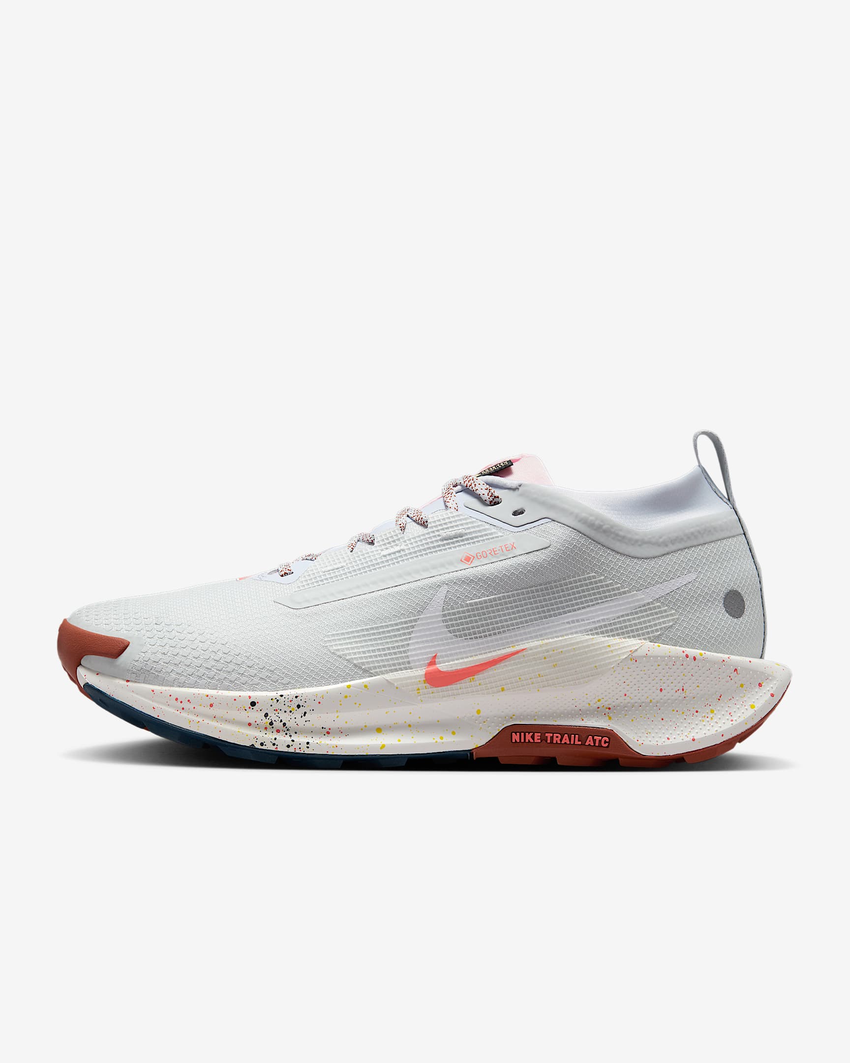 Nike Pegasus Trail 5 GTX Women's Running Shoes - Waterproof Trail Runners (B Width) in Pure Platinum/White for Hiking & Outdoor Adventures