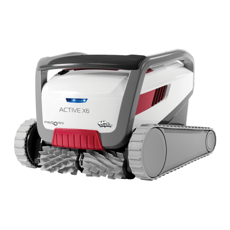 Maytronics Dolphin Active X6 Robotic Pool Cleaner - Automatic Pool Vacuum for In-Ground Pools | Efficient Cleaning with Smart Navigation | Perfect for Backyard, Residential & Commercial Use