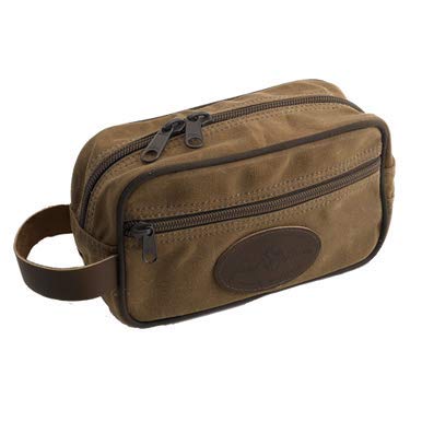 Frost River Premium Leather Travel Kit for Men & Women - Durable Toiletry Bag for Camping, Hiking & Business Trips - Perfect Carry-On Organizer for Cosmetics & Essentials
