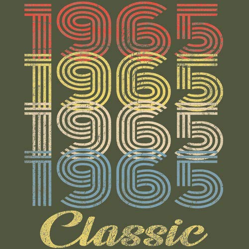 Vintage 1965 Retro 60th Birthday T-Shirt for Men - Classic 60th Birthday Gift Idea - Perfect for Milestone Celebrations & Themed Parties