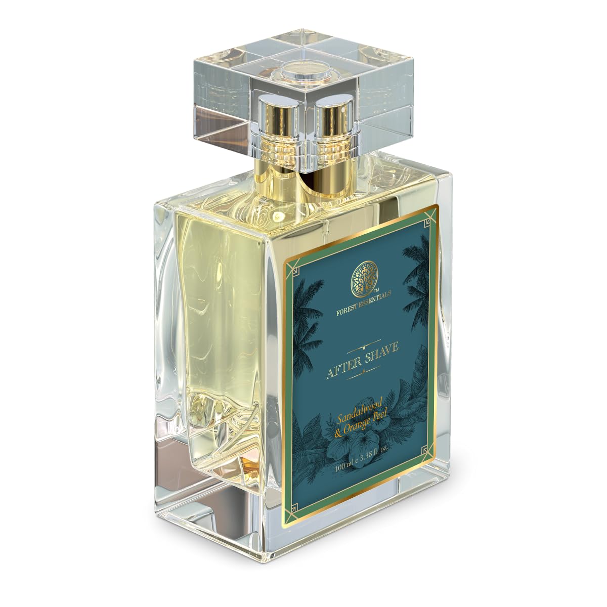 Premium Sandalwood & Orange Peel After Shave Spray - 100ml Alcohol-Free Formula for Men | Soothes & Refreshes Skin Post-Shave | Perfect for Daily Grooming & Travel