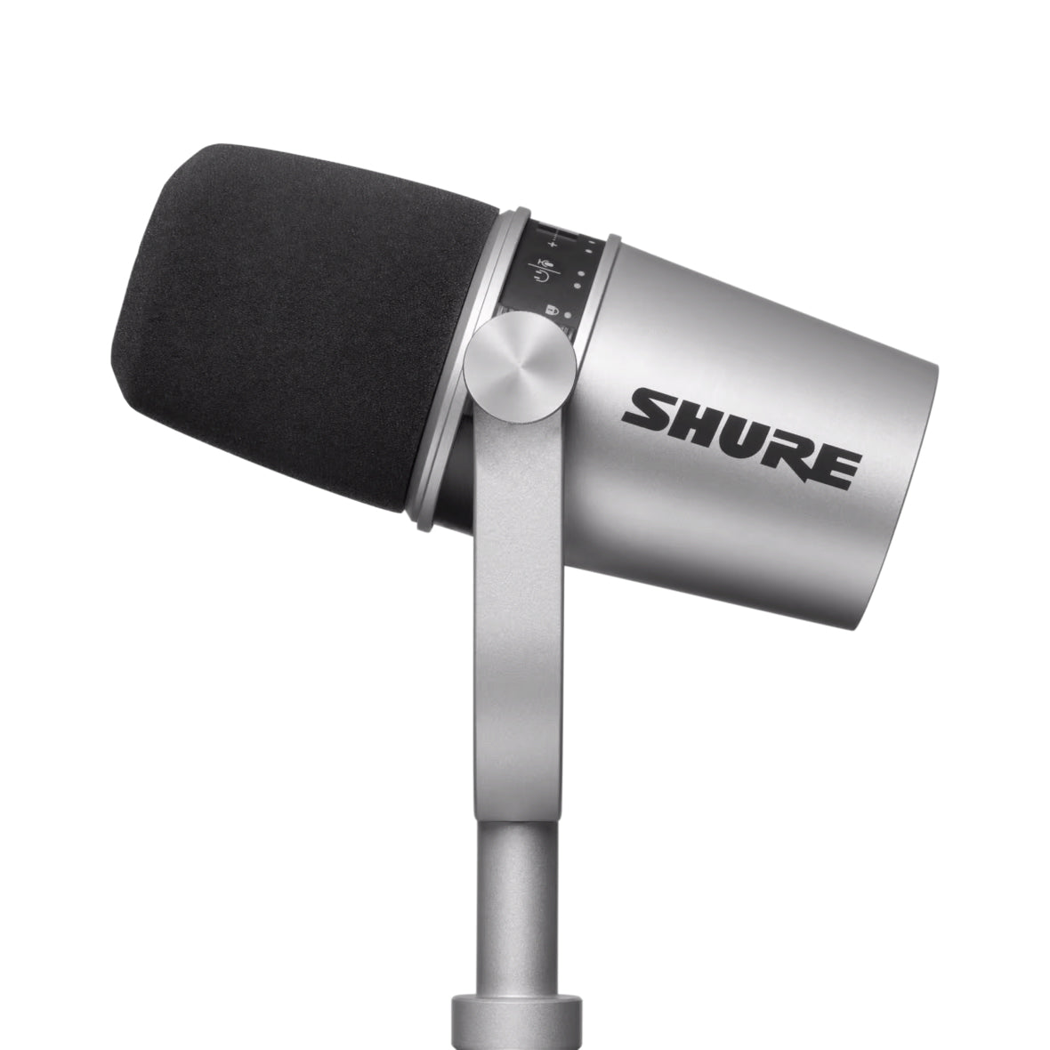 Shure MV7 USB/XLR Dynamic Podcast Microphone for Streaming, Recording & Voiceovers - Professional Studio-Quality Sound for Podcasters, Gamers & Content Creators
