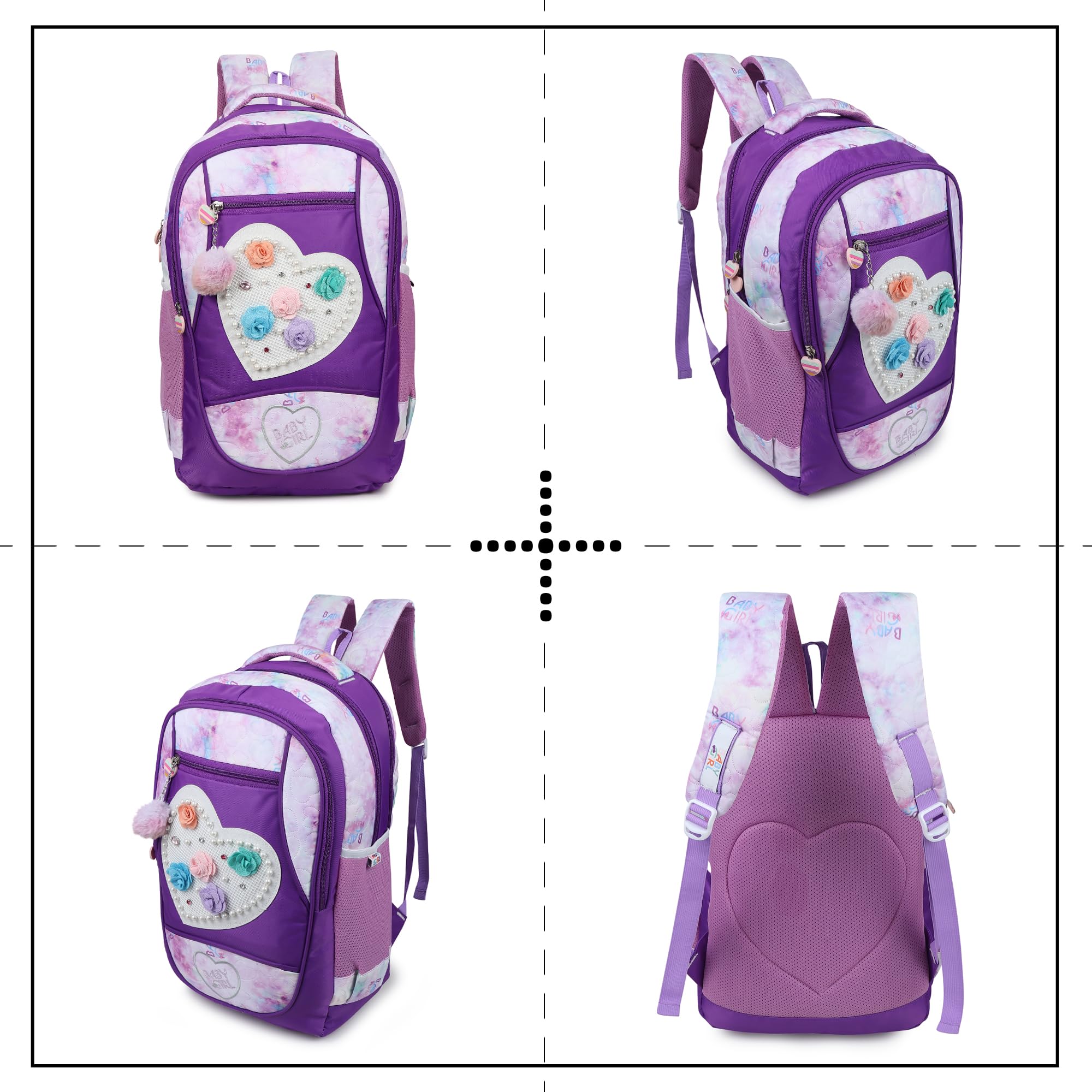 Stylish Waterproof Laptop Backpack for Girls & Boys - Trendy School, College & Travel Bag | Perfect for Daily Use, Commuting & Outdoor Adventures