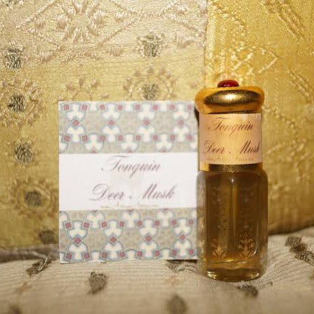 Premium Tonkin Deer Musk Nafa Oil - 3ml Pure Musk Kasturi Jinko for Perfume Making, Aromatherapy & Spiritual Rituals