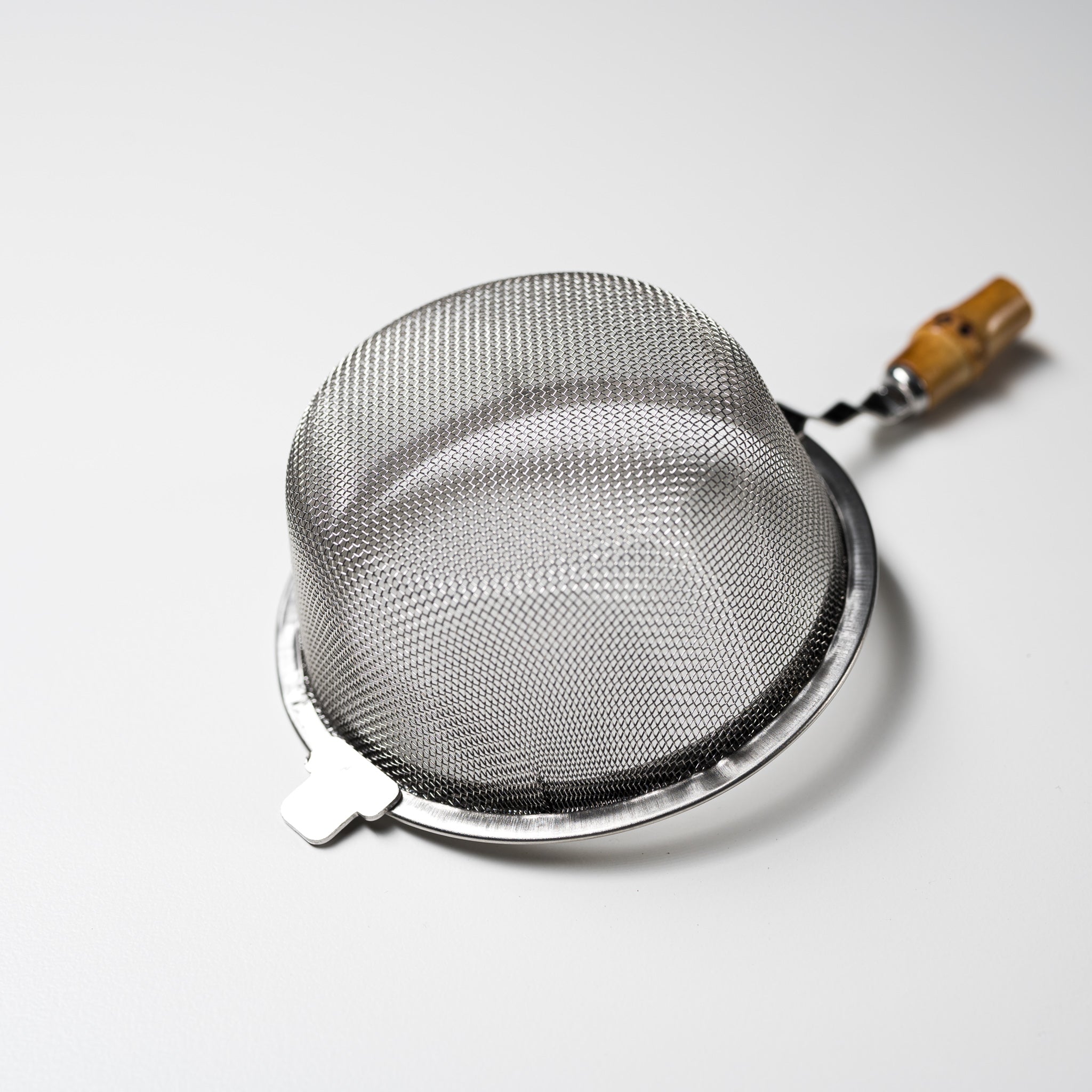 Premium Matcha Powder Strainer - Single Layer with Bamboo Handle for Tea Ceremony & Japanese Tea Preparation