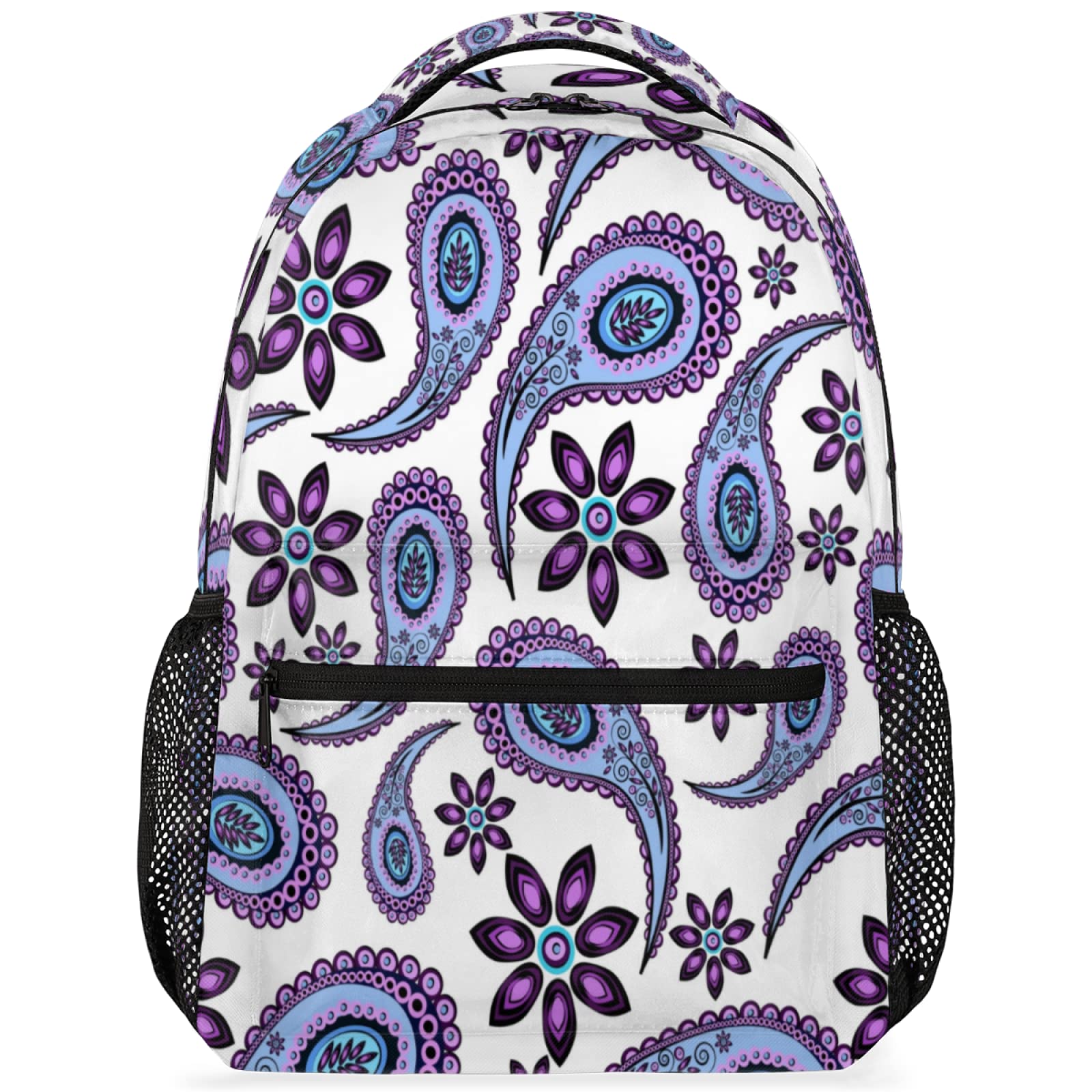 Waterproof Lightweight Travel Laptop Backpack for Men & Women - Abstract Oriental Design School Bookbag, College Backpack, Casual Daypack - Perfect for Commuting, Business Trips & Outdoor Adventures