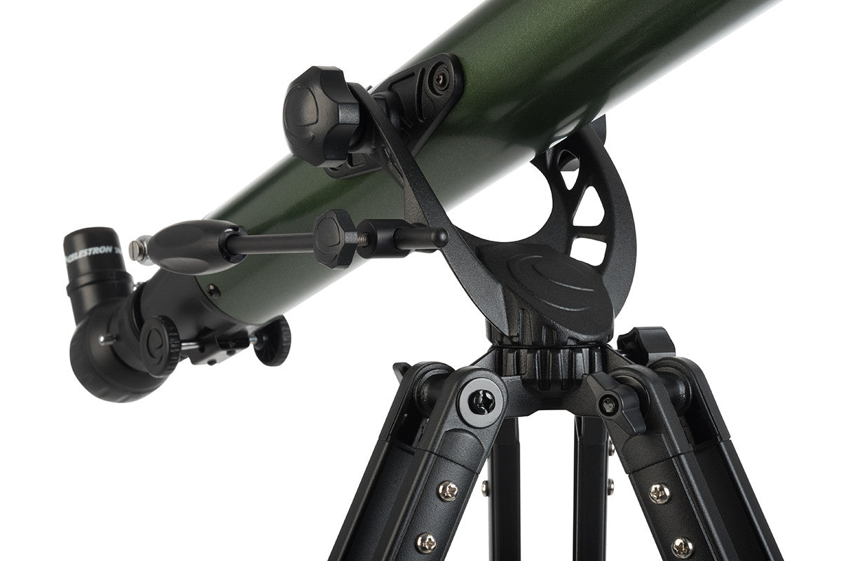 ExploraScope 60AZ Refractor Telescope for Adults & Beginners - Portable Astronomy Telescope with Tripod for Stargazing, Moon Viewing & Outdoor Exploration