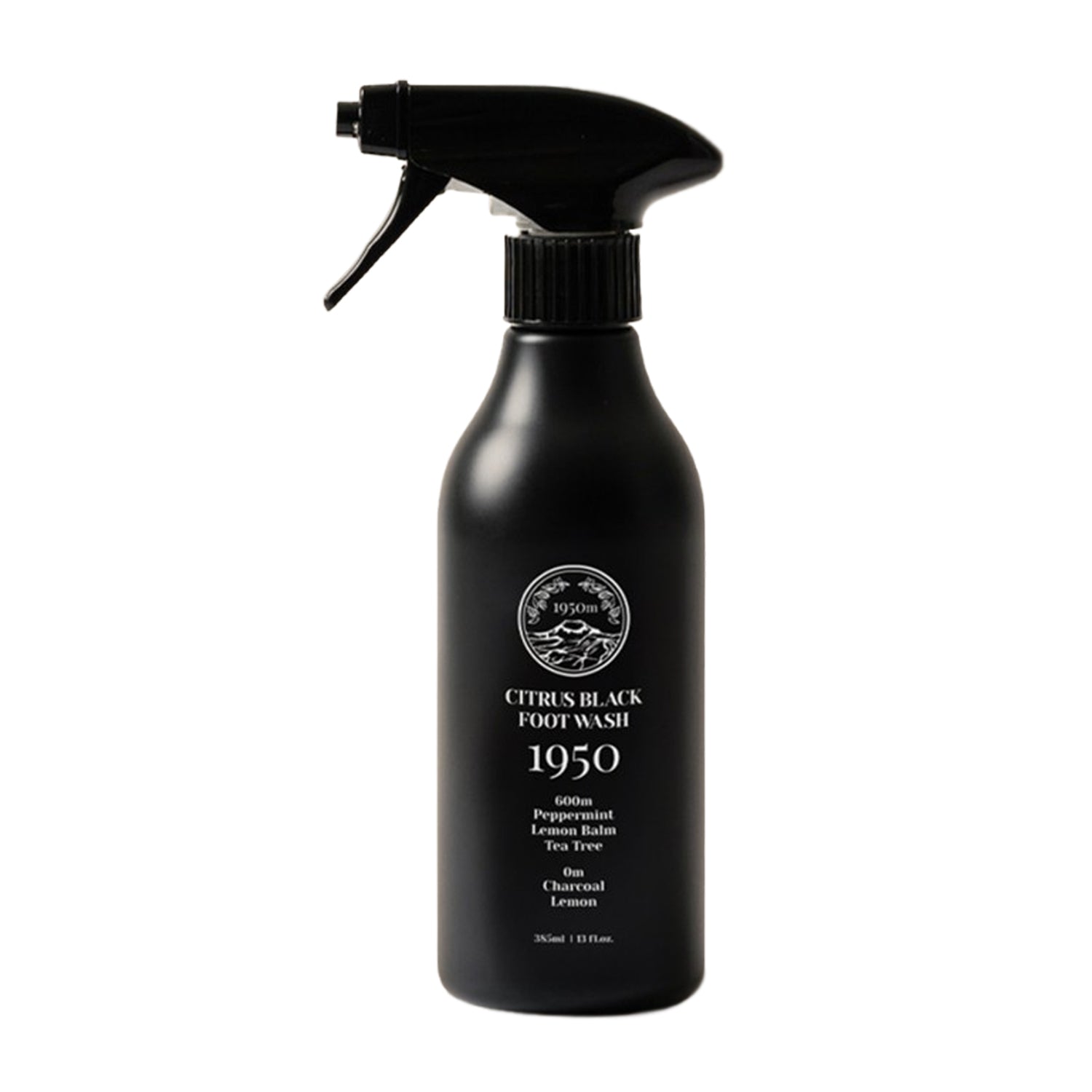 1950 Jeju Citrus Black Foot Wash 385ml - Natural Exfoliating Foot Scrub for Soft & Smooth Feet - Perfect for Pedicures, Spa Days & At-Home Foot Care