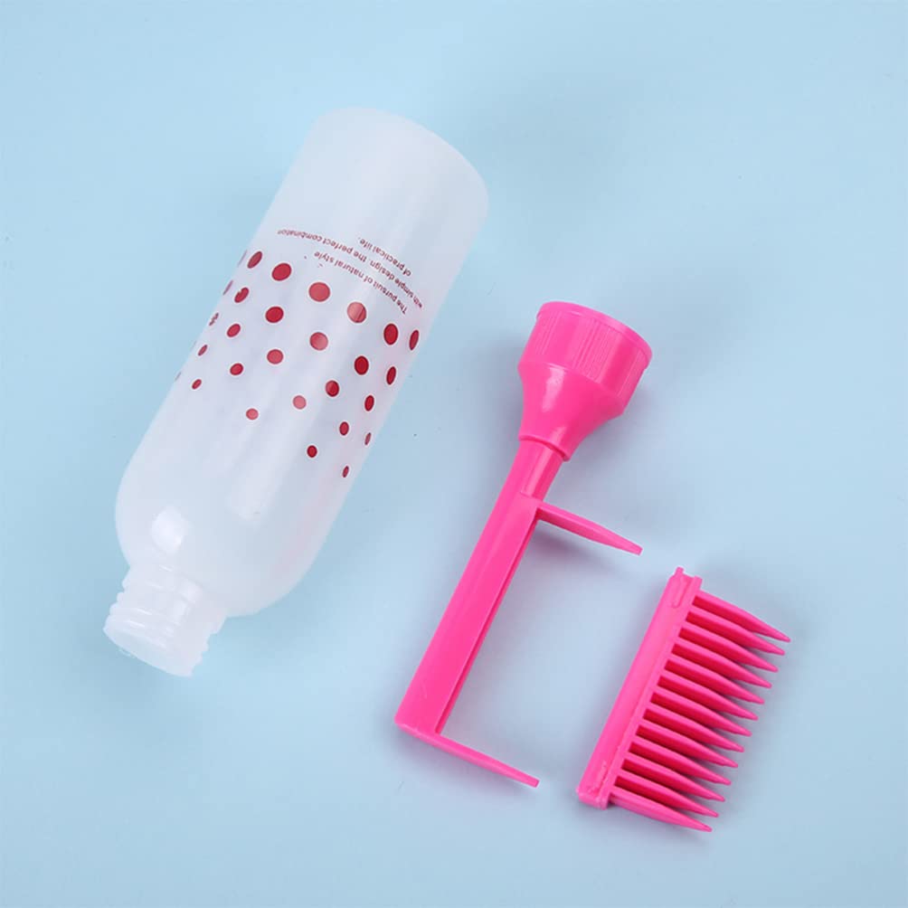 FRCOLOR 3-Piece Hair Dye Kit with Scale - Hair Coloring Bottles, Applicator Brush, Squeeze Bottles & Dye Comb - Professional Hair Bleaching & Styling Tools for Salon & Home Use
